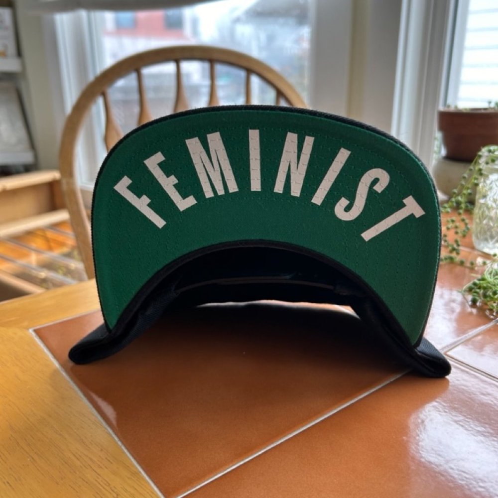 Wildfang 'Feminist' flat brim hat